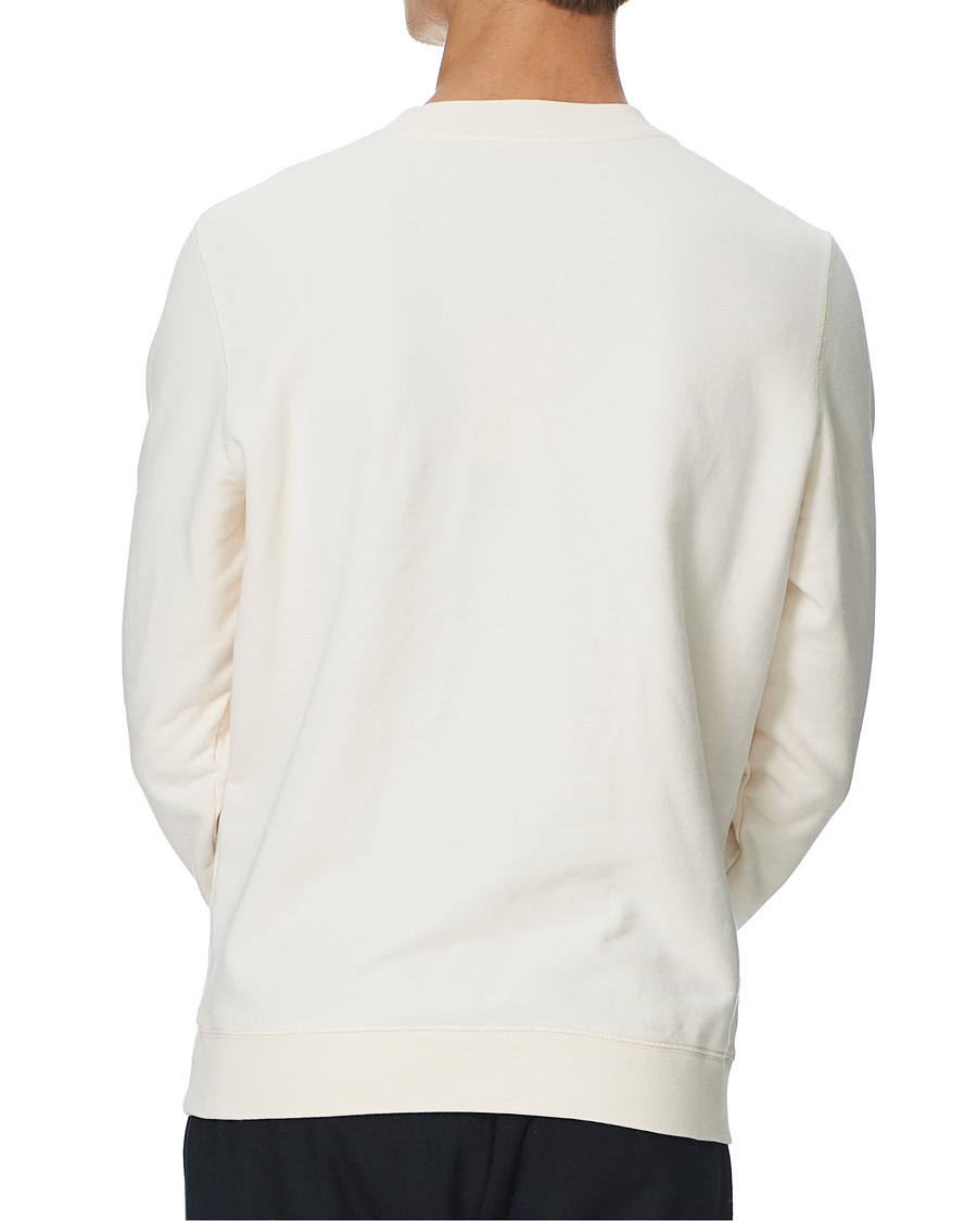 Herr | Tröjor | Sunspel | Loopback Sweatshirt Archive White