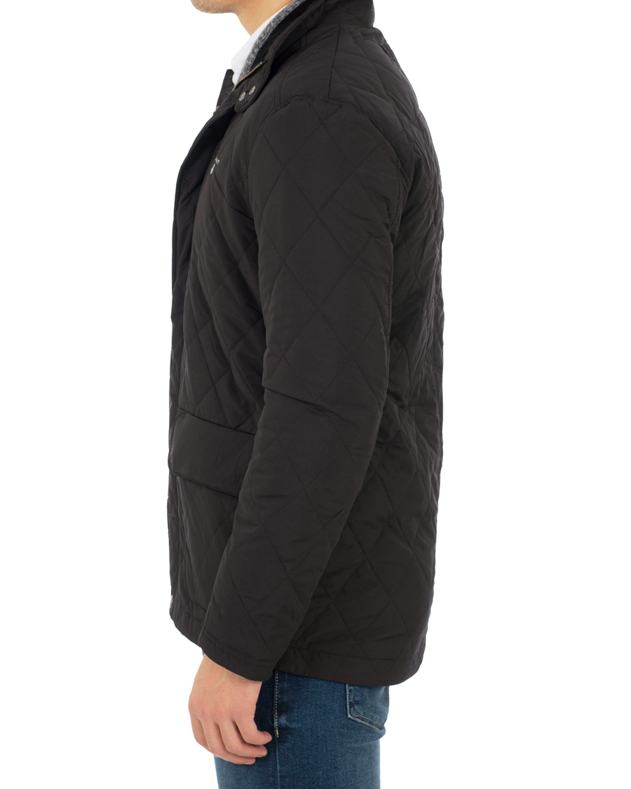 Herr | Jackor | GANT | The Quilted City Jacket Black
