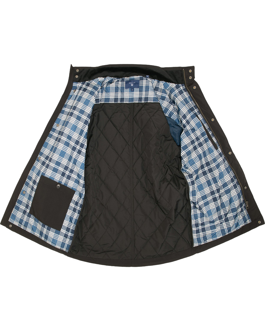 Herr | Jackor | GANT | The Quilted City Jacket Black