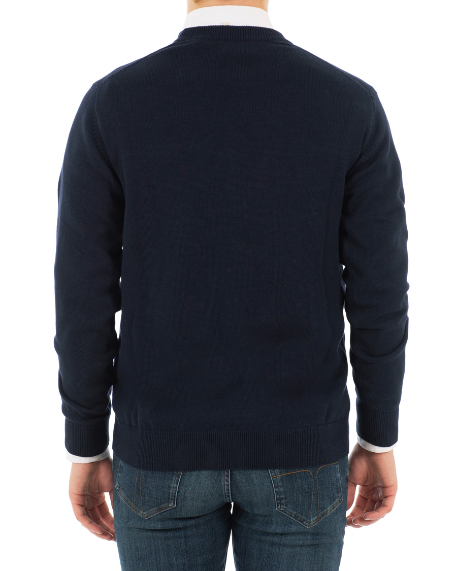 Herr | Tröjor | GANT | Logo Crew Neck Marine