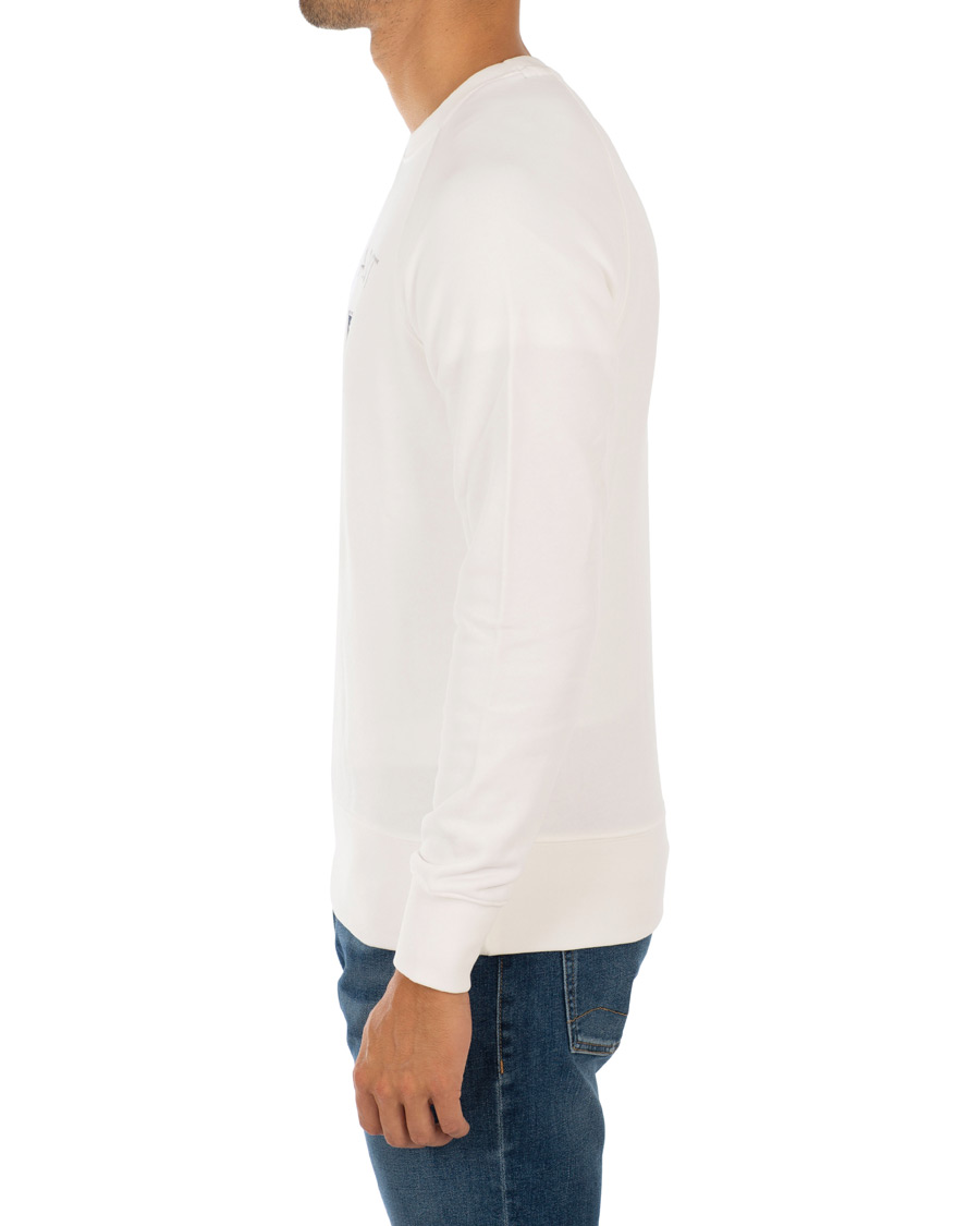 Herr | Tröjor | GANT | Shield Crew Neck Sweatshirts Eggshell