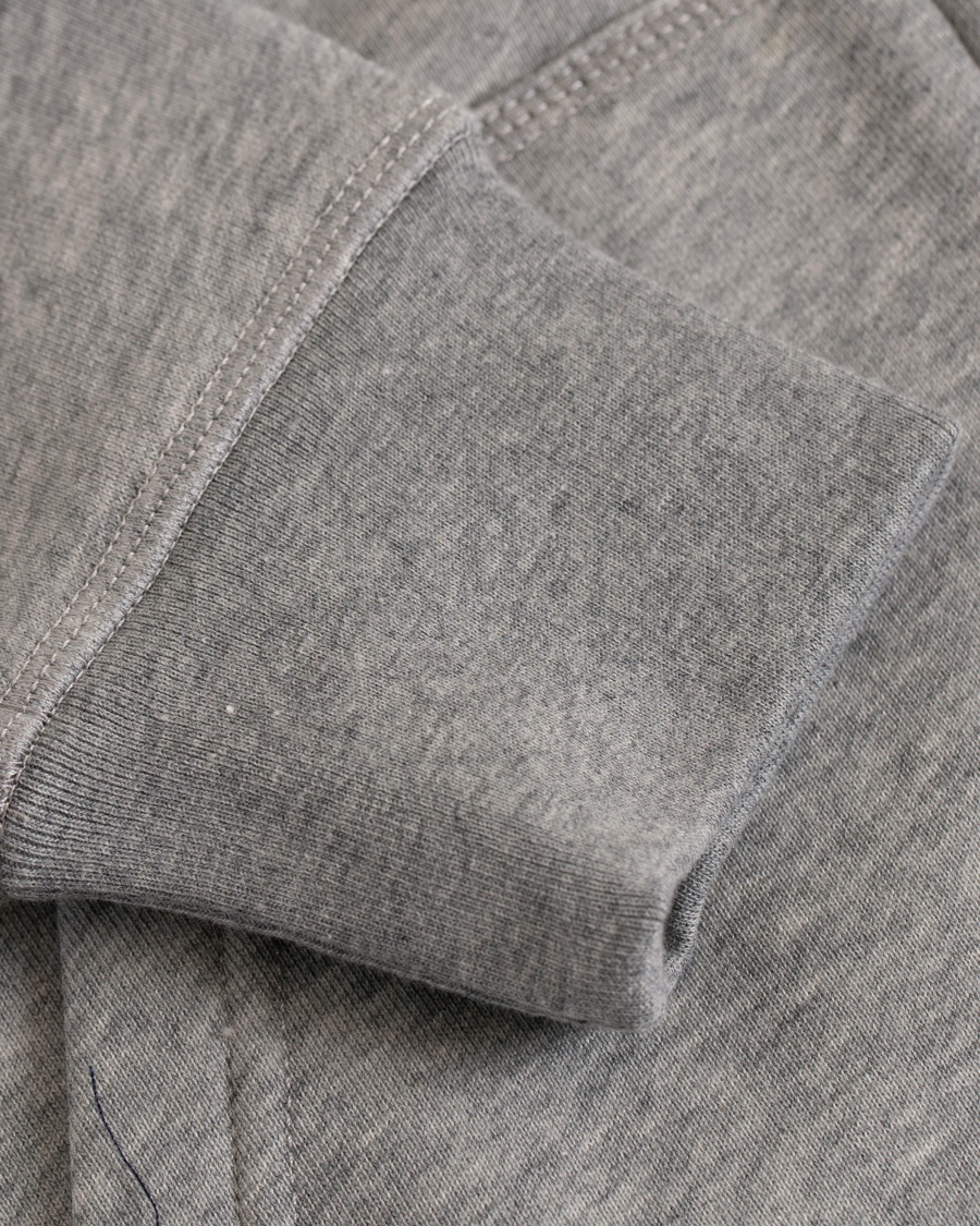 Herr | Tröjor | GANT | The Original Full Zip Hoodie Grey Melange