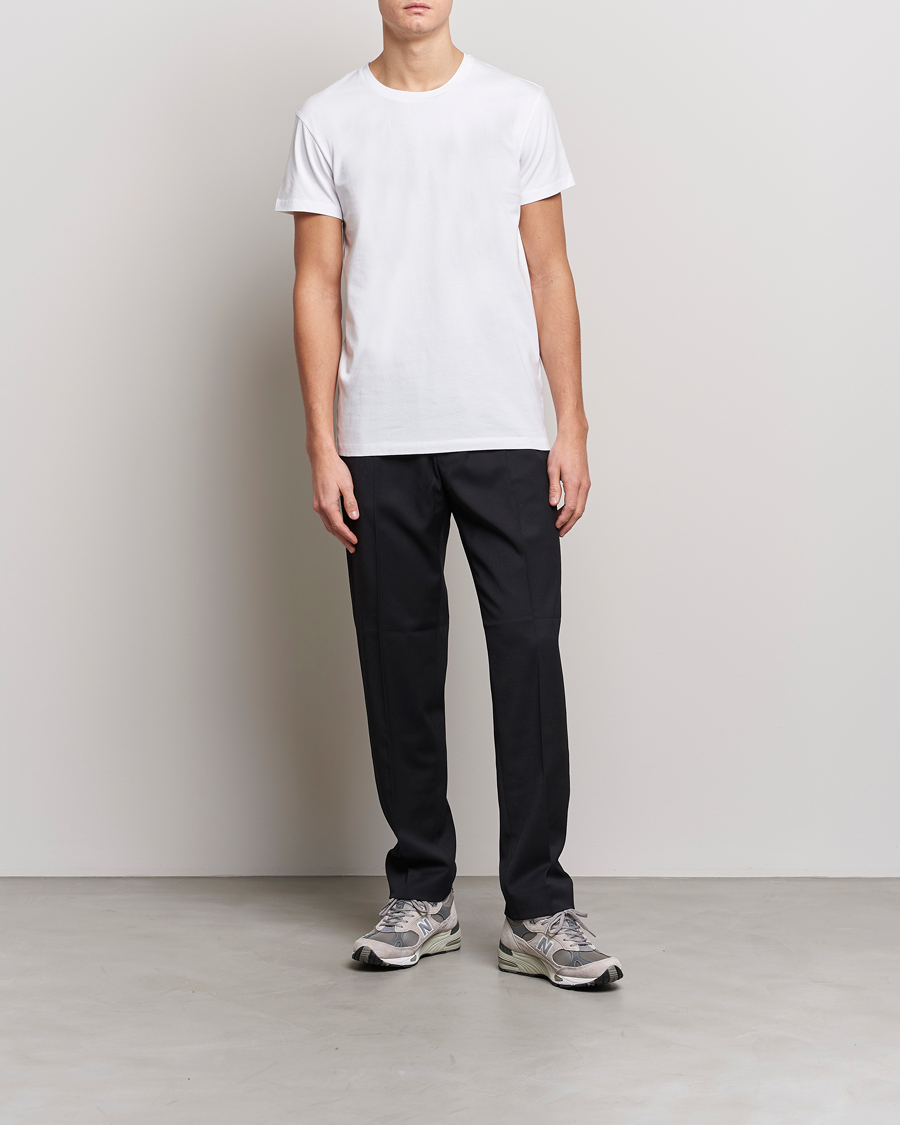 Herr | T-Shirts | Samsøe Samsøe | Kronos Crew Neck Tee White