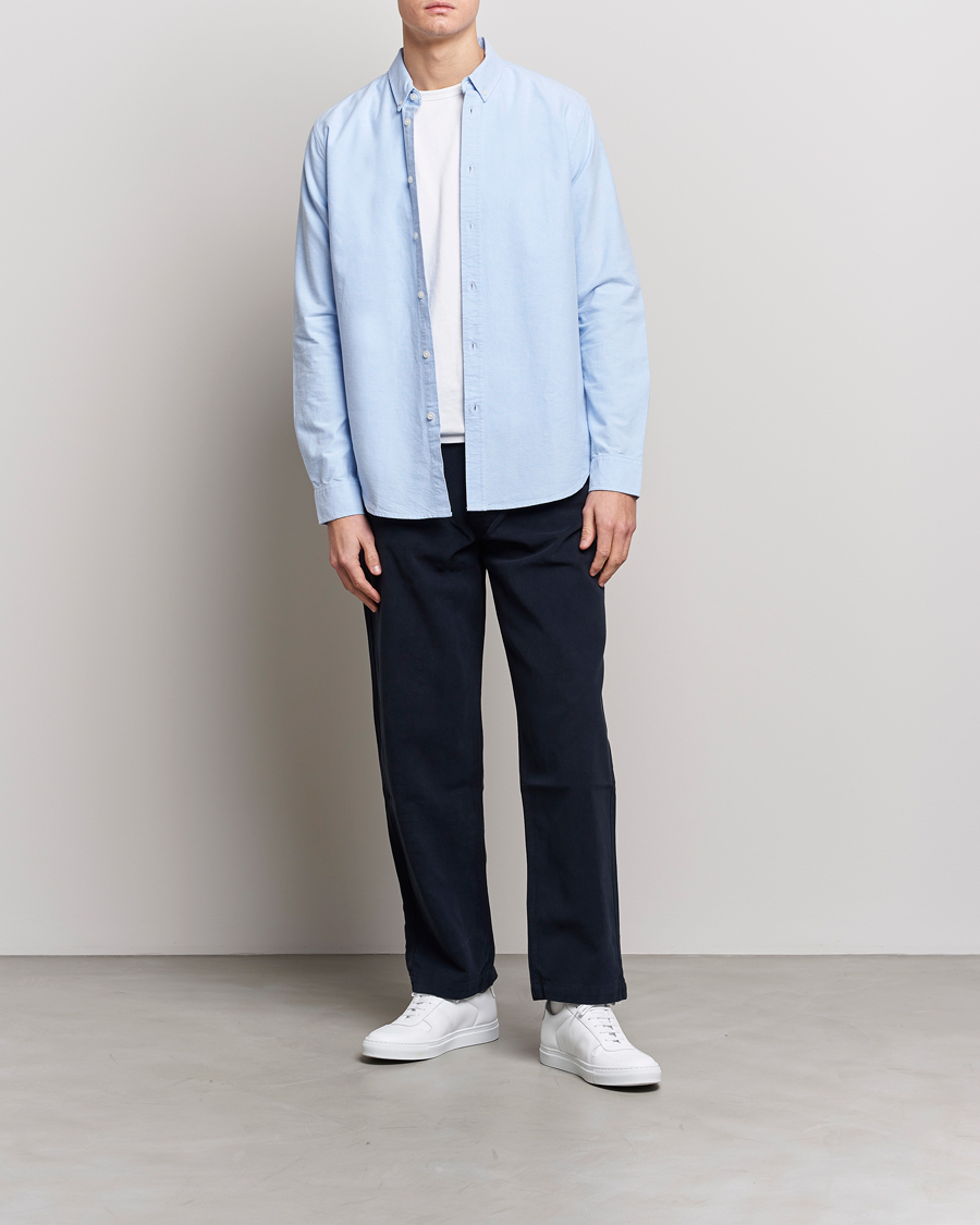 Herr | Skjortor | Samsøe Samsøe | Liam Button Down Shirt Light Blue