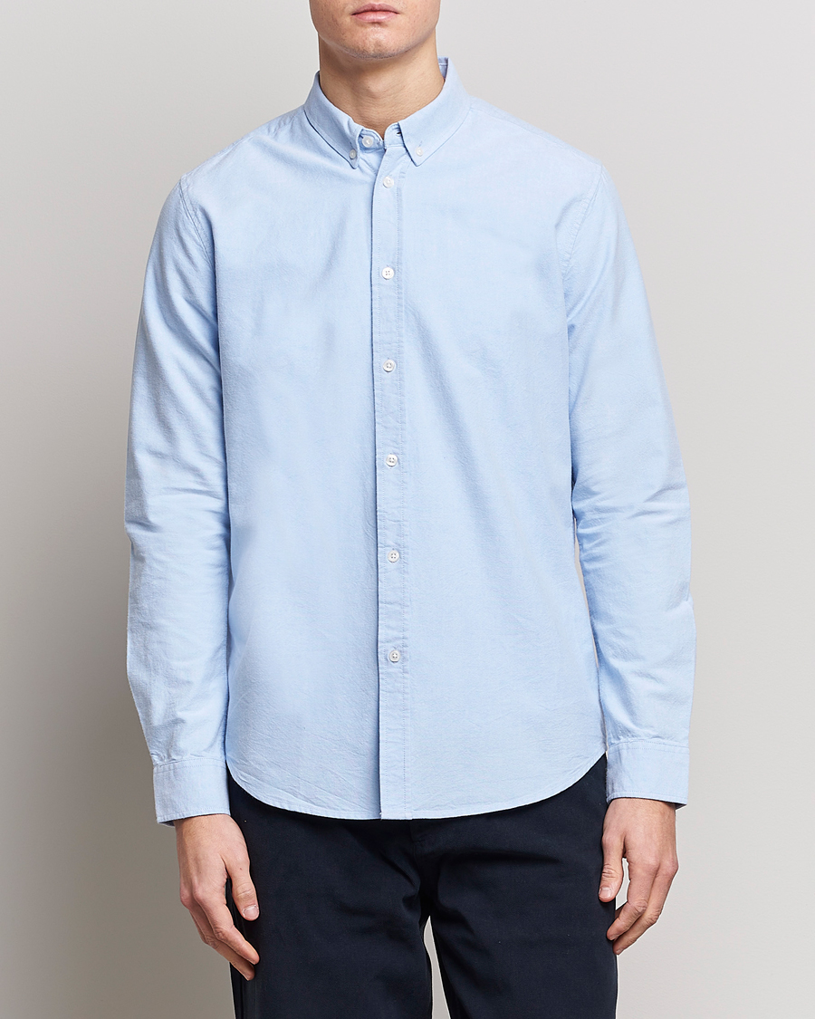 Herr | Skjortor | Samsøe Samsøe | Liam Button Down Shirt Light Blue