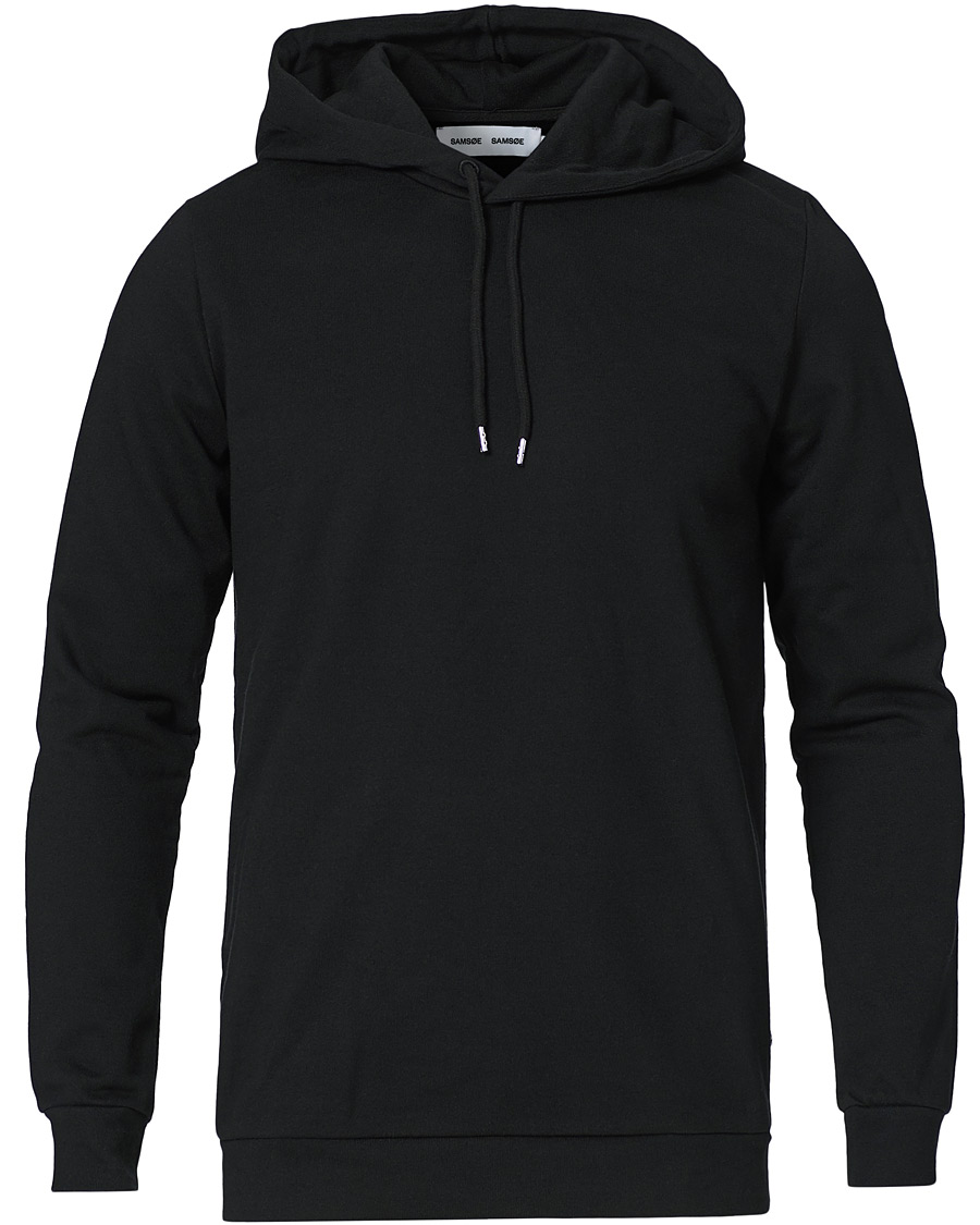 Herr | Tröjor | Samsøe Samsøe | Samsøe & Samsøe Enno Pullover Hoodie Black