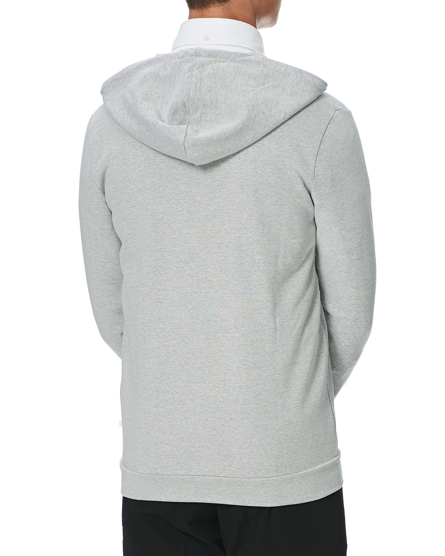 Herr | Tröjor | Samsøe Samsøe | Samsøe & Samsøe Enno Full Zip Hoodie Light Grey Melange