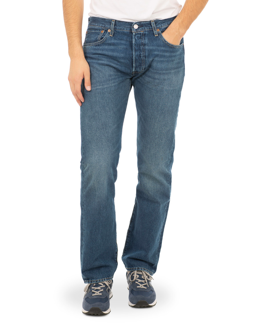 Herr | Jeans | Levi's | 501 Original Fit Stretch Jeans Bubbles St