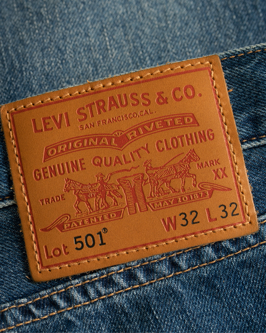 Herr | Jeans | Levi's | 501 Original Fit Stretch Jeans Bubbles St