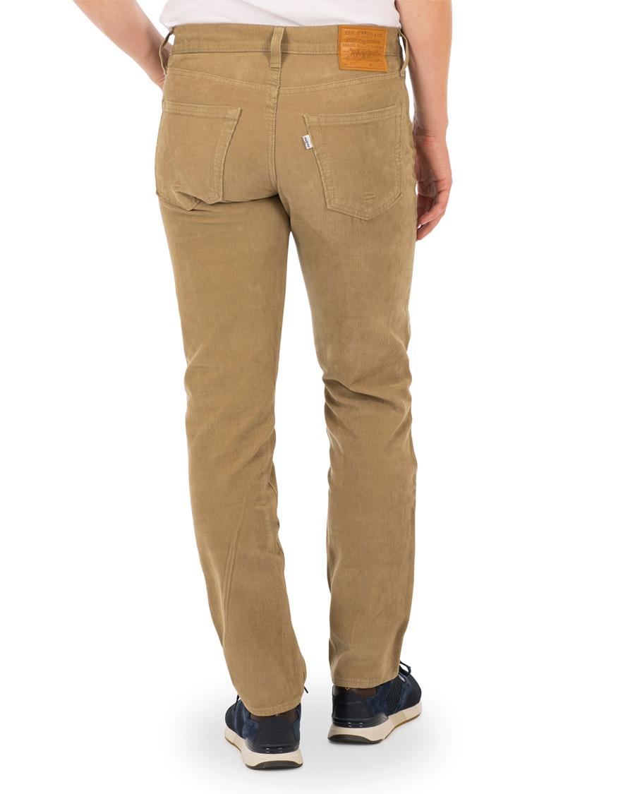 Herr | Byxor | Levi's | 511 Slim Fit Corduroy Pants Brown