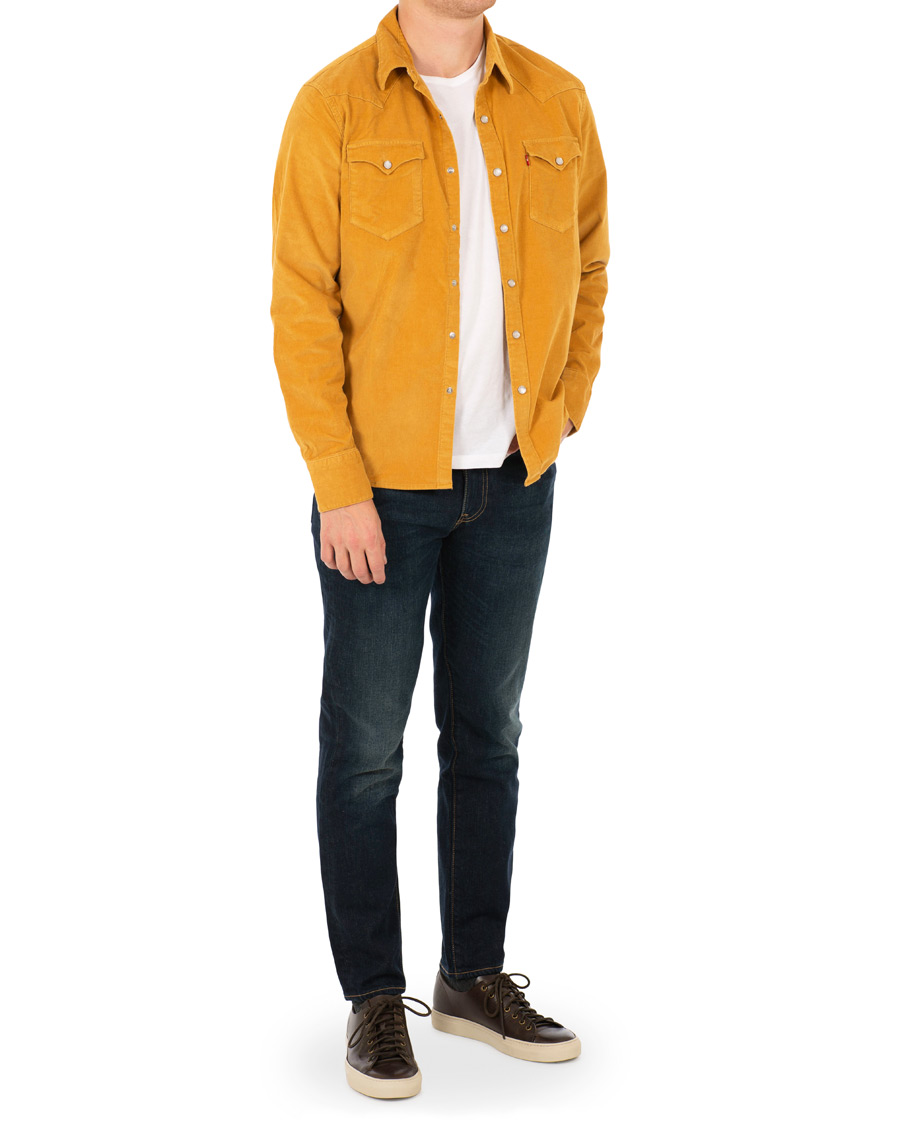 Herr | Skjortor | Levi's | Barstow Western Corduroy Shirt Yellow