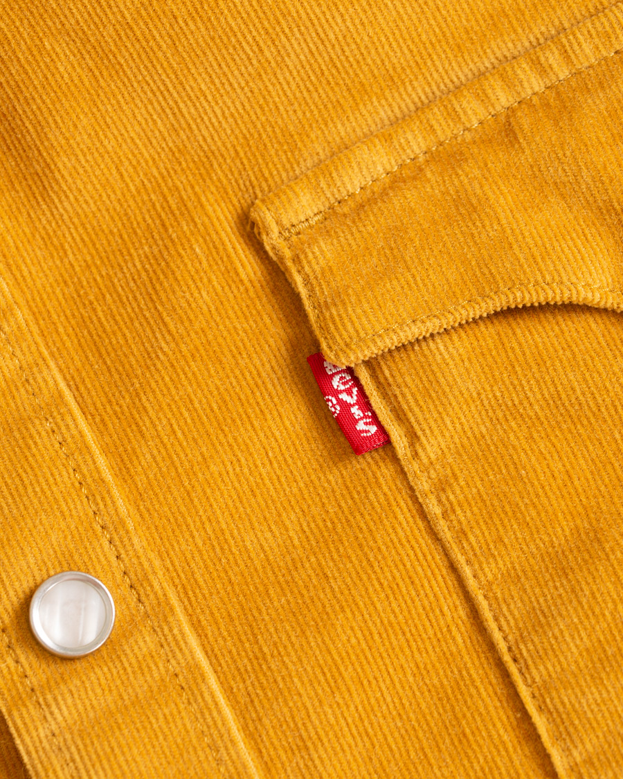 Herr | Skjortor | Levi's | Barstow Western Corduroy Shirt Yellow