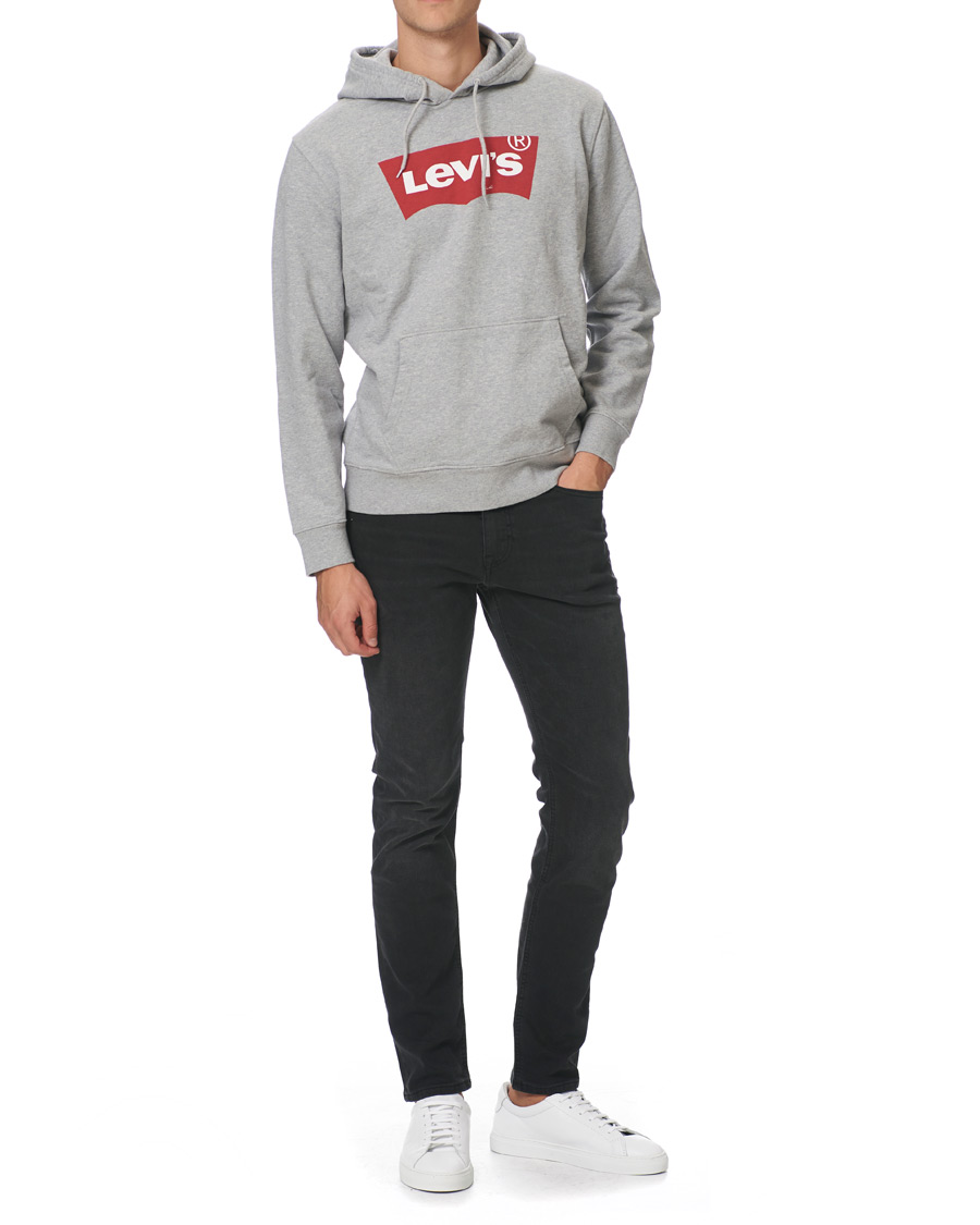 Herr | Tröjor | Levi's | Graphic Hoodie Midtone Heather Grey