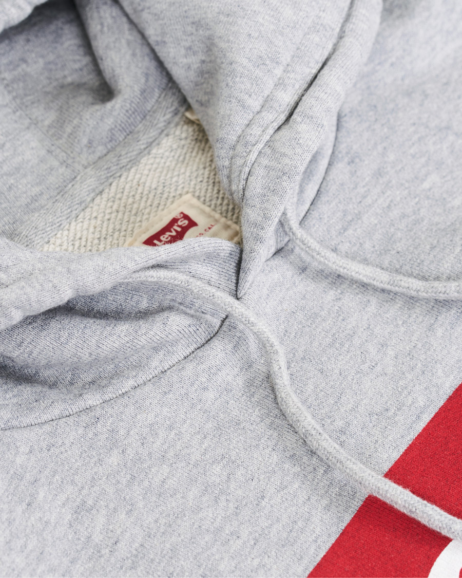 Herr | Tröjor | Levi's | Graphic Hoodie Midtone Heather Grey