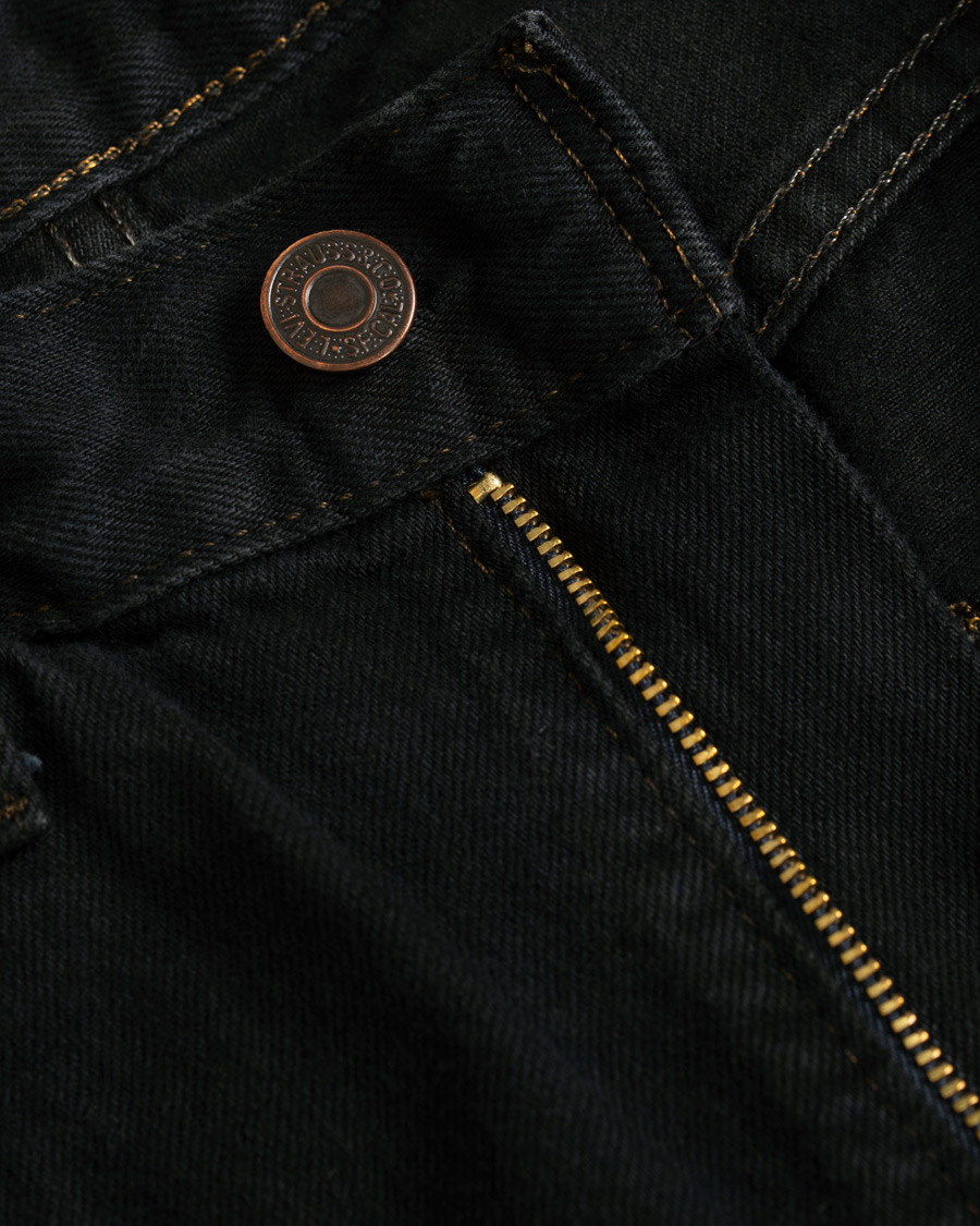 Herr | Jeans | Levi's Vintage Clothing | 1969 606 Original Jeans New Black Overdye