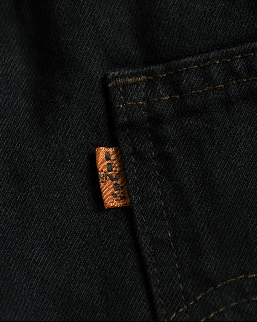 Herr | Jeans | Levi's Vintage Clothing | 1969 606 Original Jeans New Black Overdye