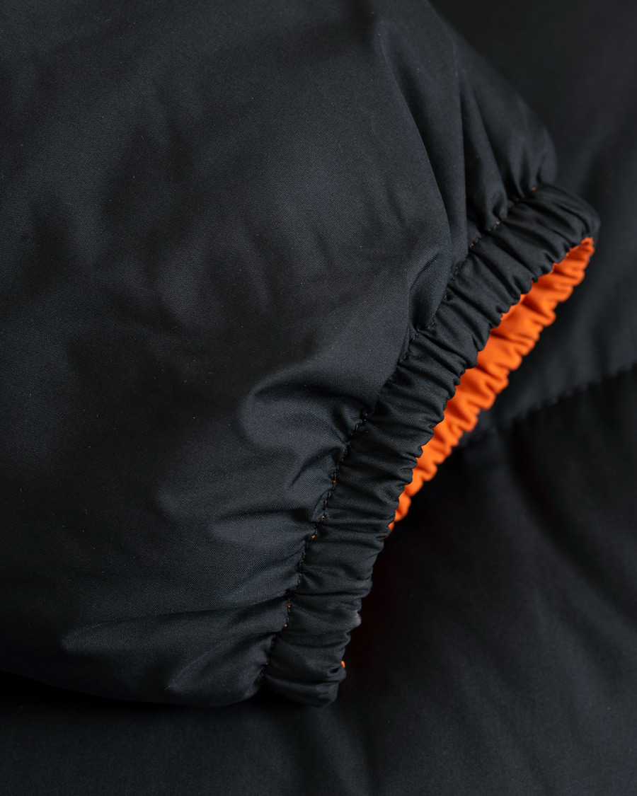 Herr | Jackor | The Workers Club | Reversible Down Filled Bomber Navy/Orange