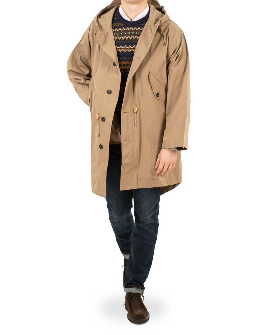 Herr | Jackor | The Workers Club | Packable Parka Fawn