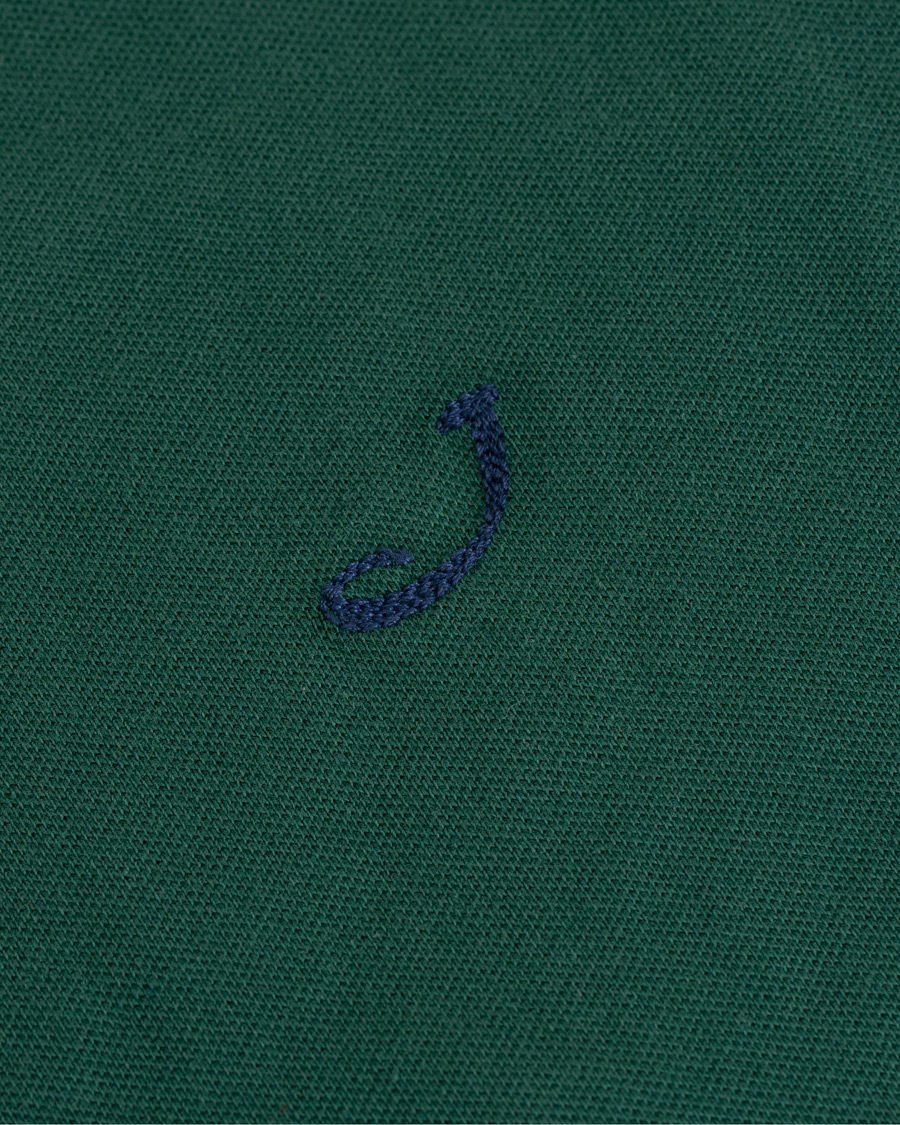 Herr | Pikéer | Jacob Cohën | Cotton Stretch Polo Green