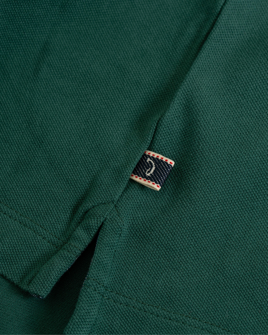 Herr | Pikéer | Jacob Cohën | Cotton Stretch Polo Green