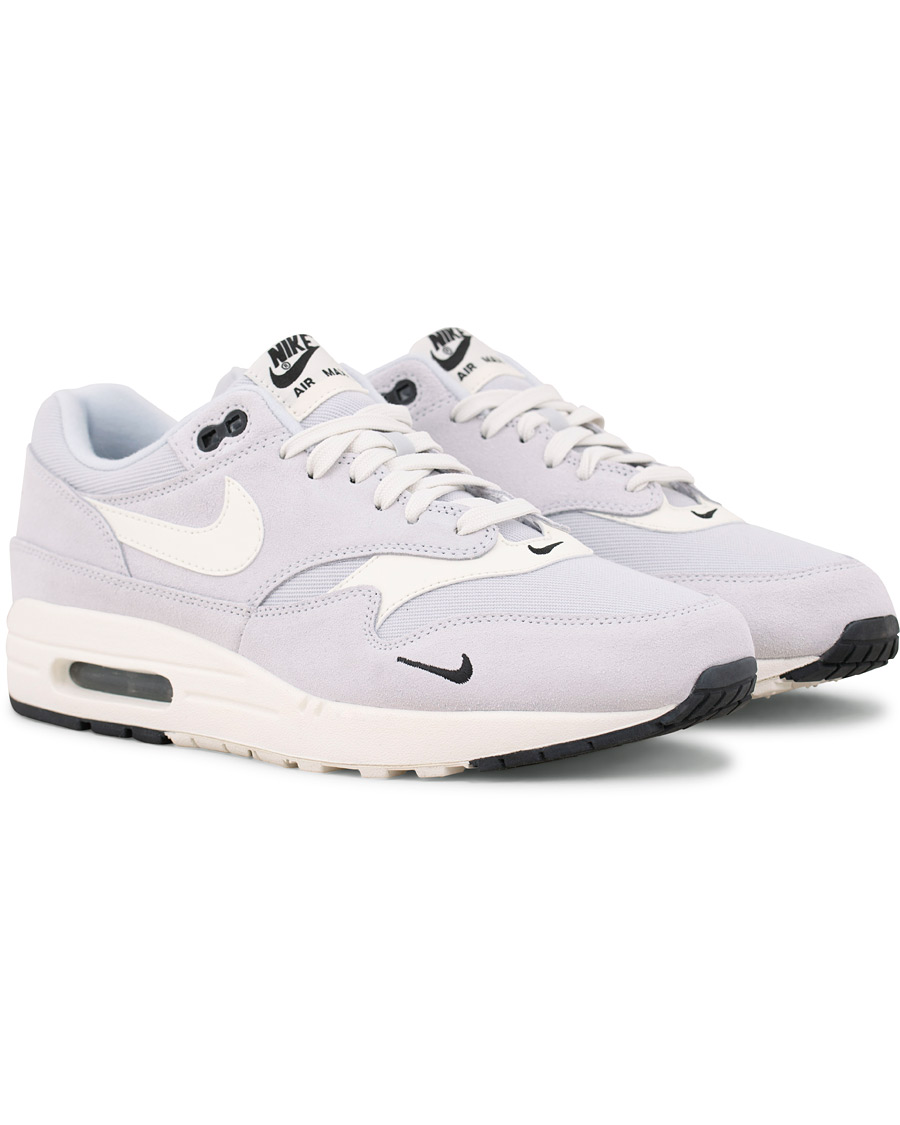 Herr | Nike Air Max 1 Running Sneaker Off White | Nike | Air Max 1 Running Sneaker Off White