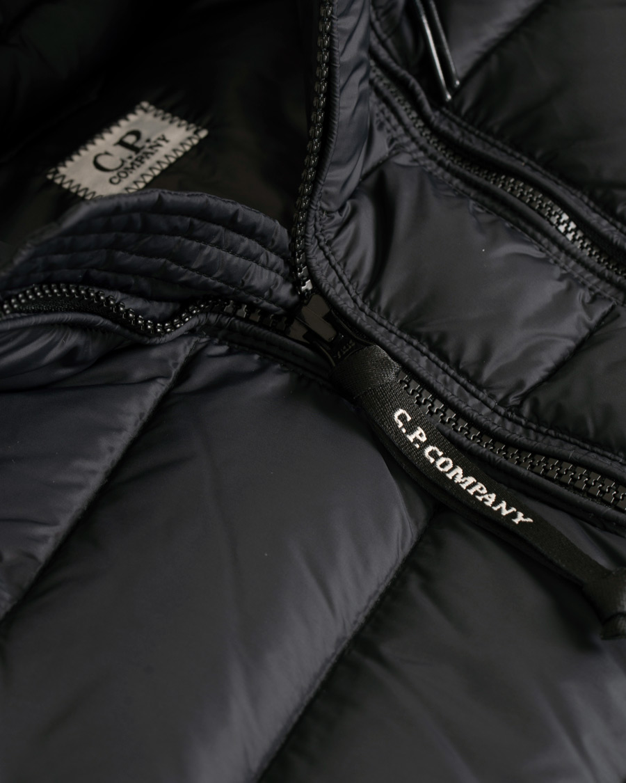 Herr | Jackor | C.P. Company | Knitted Hybrid Jacket Black