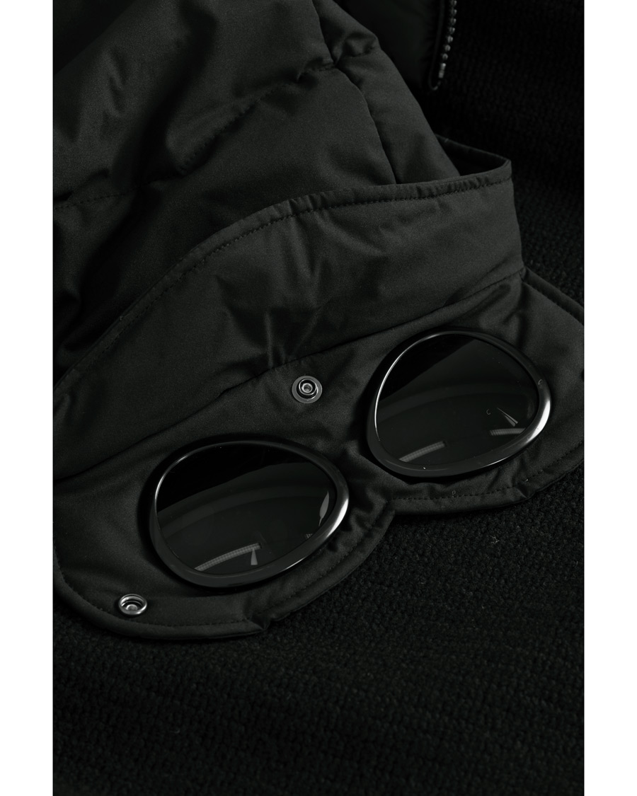 Herr | Jackor | C.P. Company | Knitted Hybrid Jacket Black