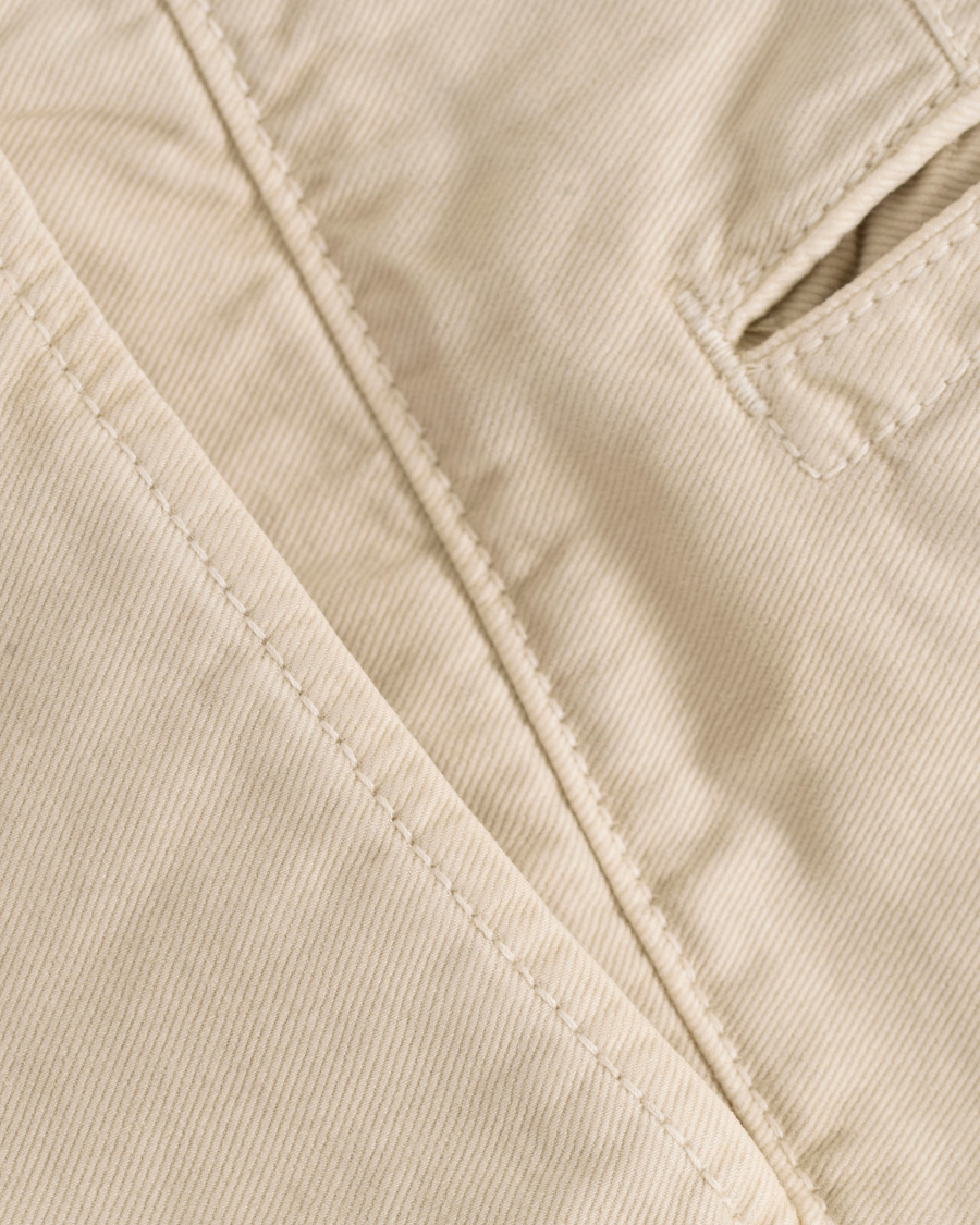 Herr | Byxor | Incotex | Slim Fit Garment Dyed Washed Slacks Kit