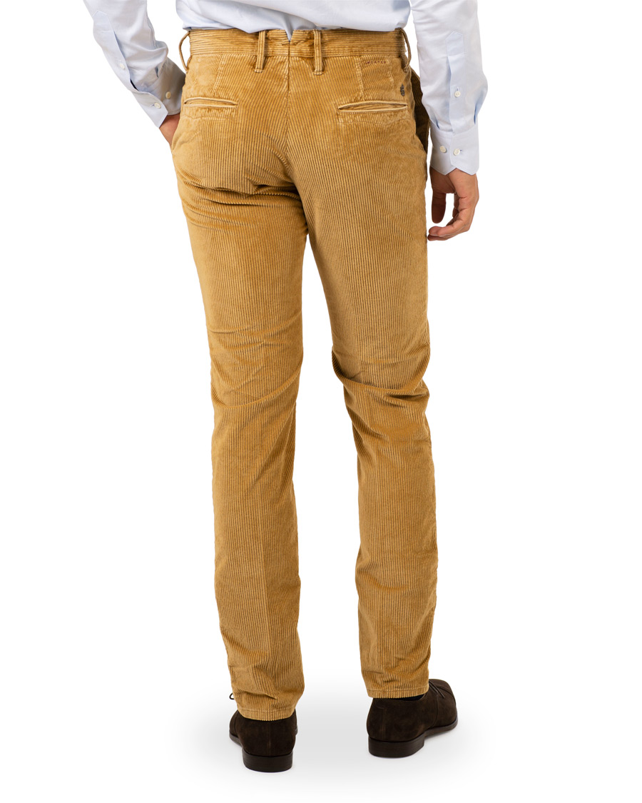 Herr | Byxor | Incotex | Royal Cord Slacks Khaki