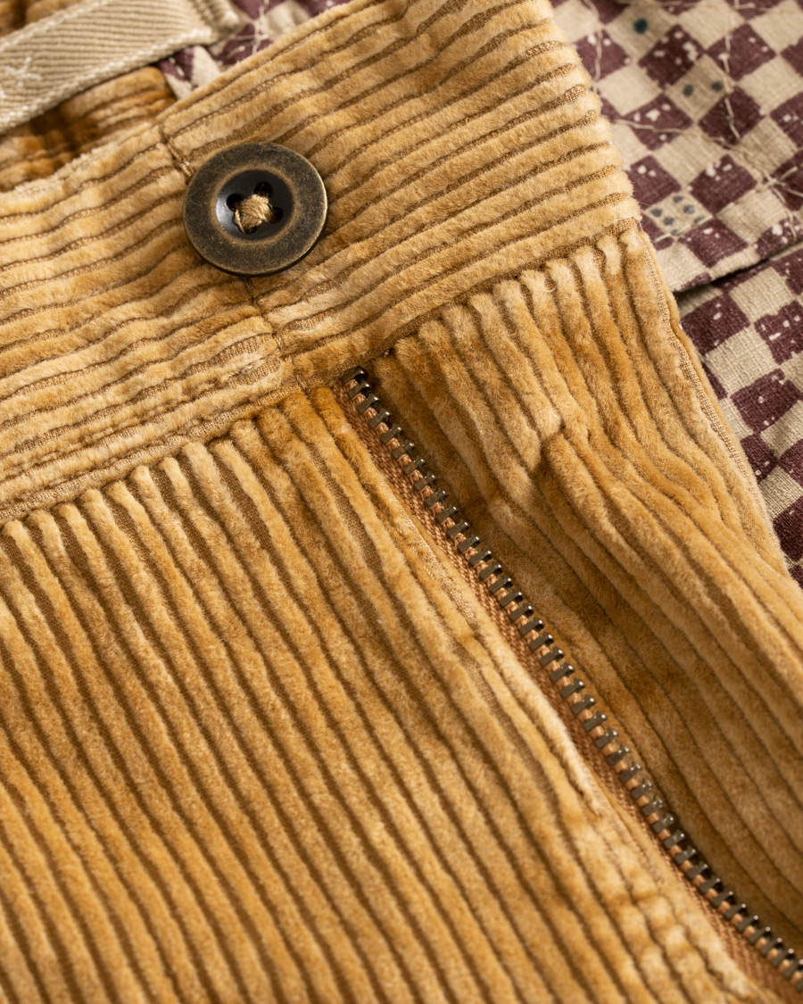Herr | Byxor | Incotex | Royal Cord Slacks Khaki