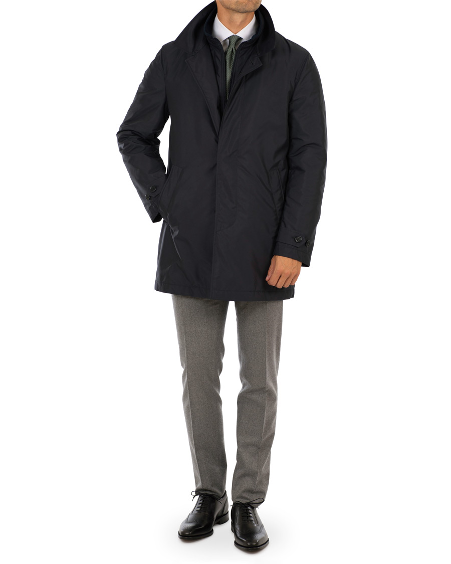 Herr | Jackor | Fay | Morning Water Repellent Nylon Coat Navy
