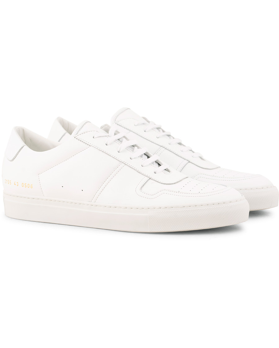 Herr | Common Projects B Ball Sneakers White Calf | Common Projects | B Ball Sneakers White Calf