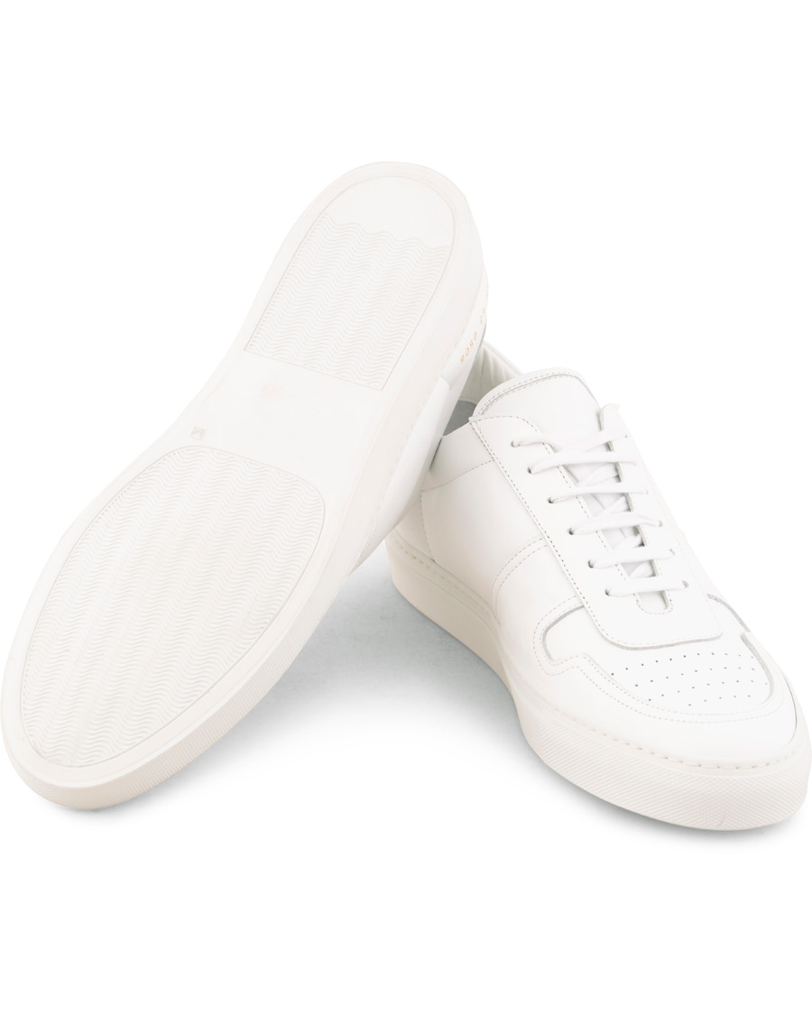 Herr | Common Projects B Ball Sneakers White Calf | Common Projects | B Ball Sneakers White Calf