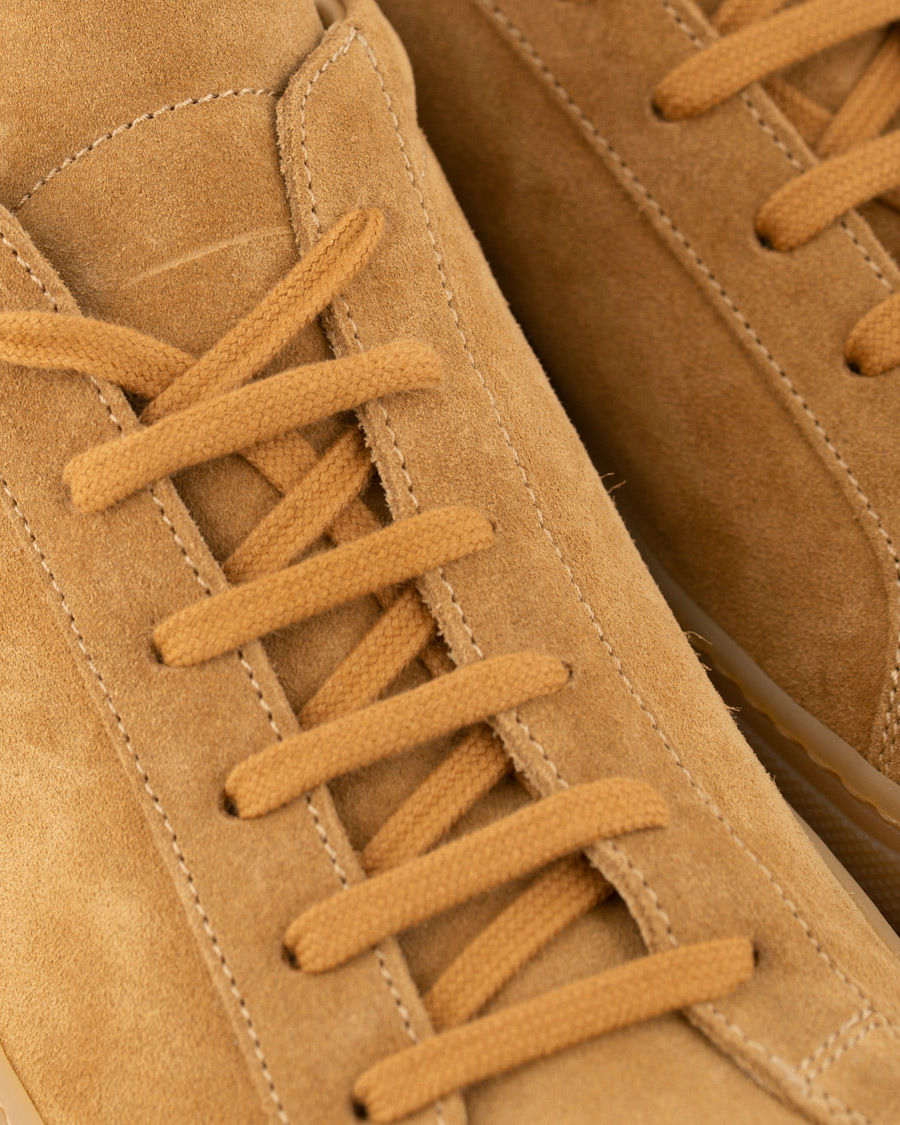 Herr | Common Projects Original Achilles Leather Sneakers Beige Suede | Common Projects | Original Achilles Leather Sneakers Beige Suede