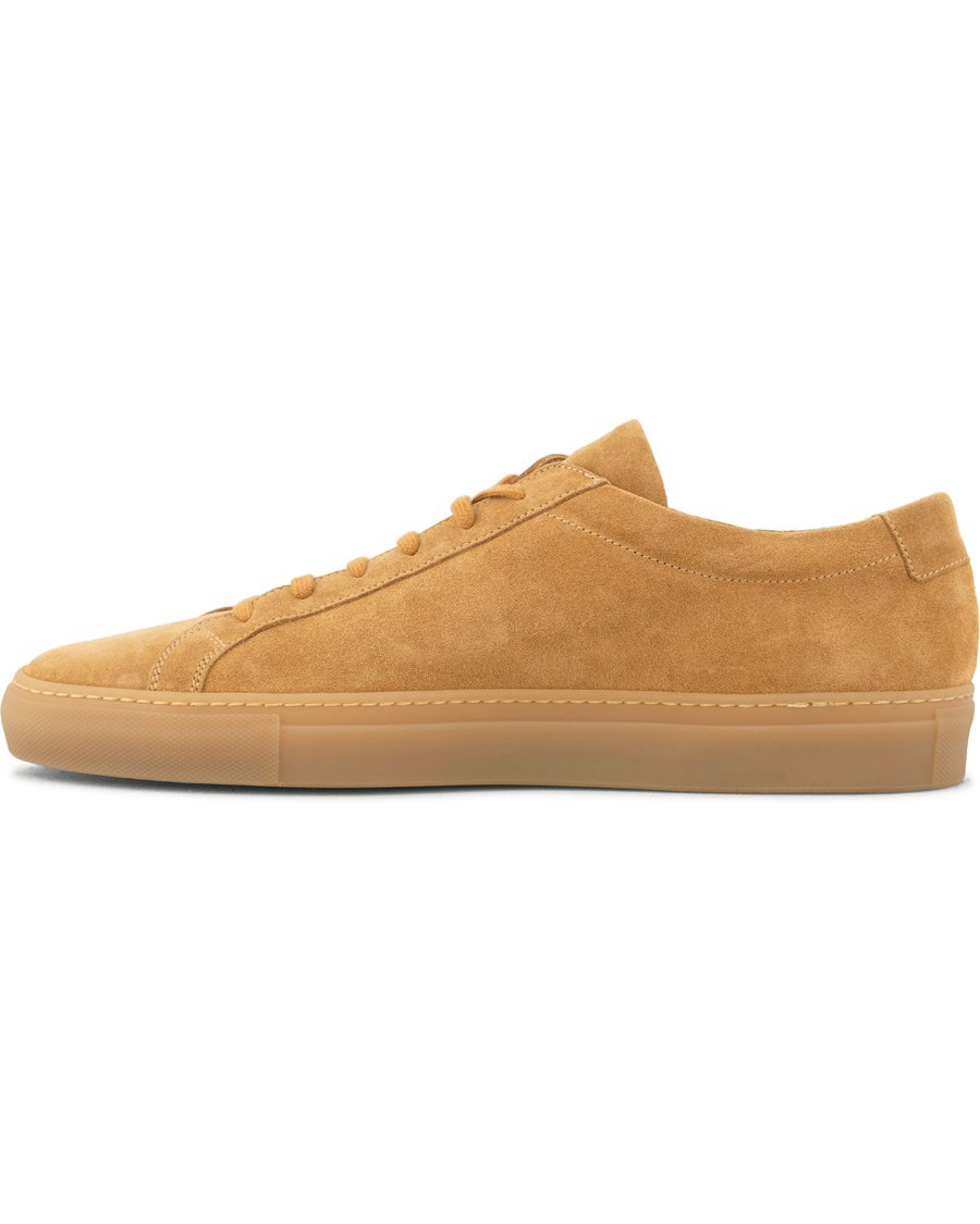Herr | Common Projects Original Achilles Leather Sneakers Beige Suede | Common Projects | Original Achilles Leather Sneakers Beige Suede