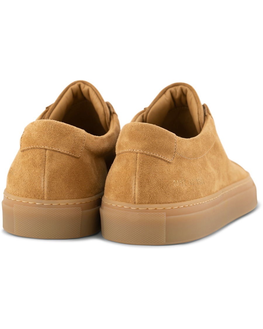 Herr | Common Projects Original Achilles Leather Sneakers Beige Suede | Common Projects | Original Achilles Leather Sneakers Beige Suede