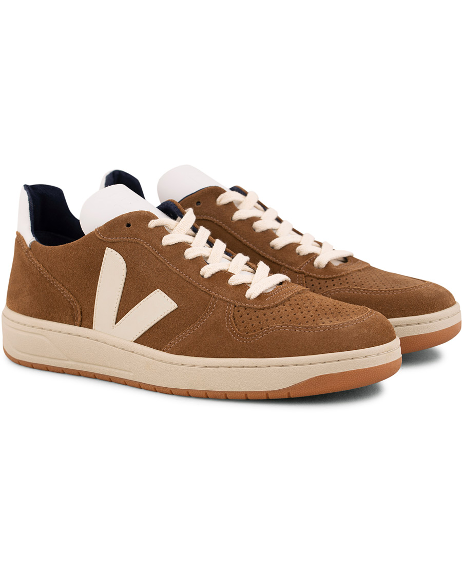 Herr | Veja V-10 Suede Sneaker Brown Pierre | Veja | V-10 Suede Sneaker Brown Pierre