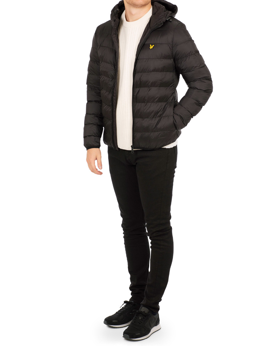 Herr | Jackor | Lyle & Scott | Lightweight Puffer Jacket True Black