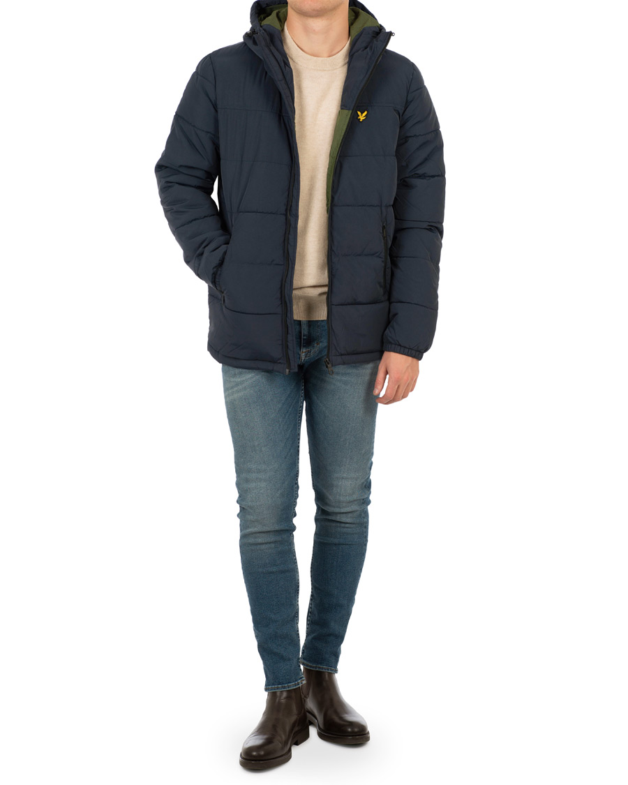 Herr | Jackor | Lyle & Scott | Wadded Jacket Dark Navy