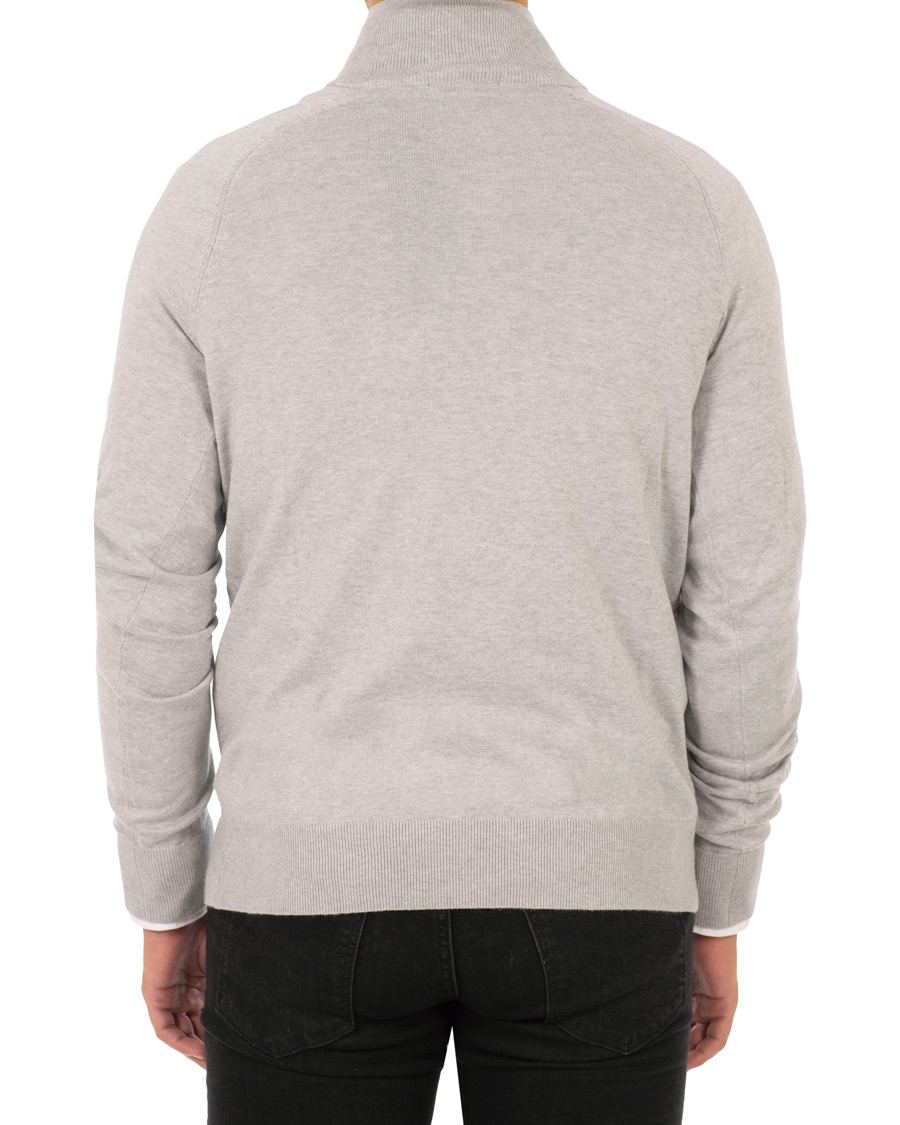 Herr | Tröjor | Henri-Lloyd | Henri Lloyd Miller Regular Half Zip Grey Marl