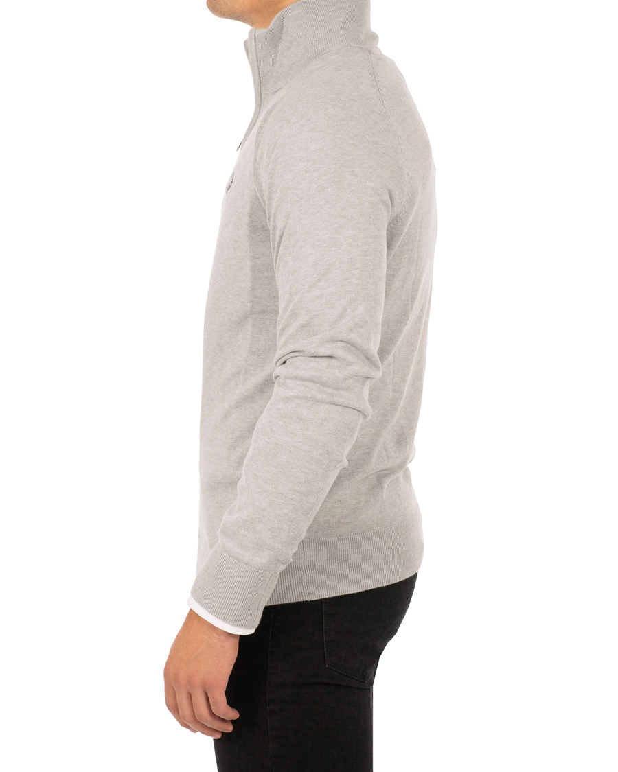 Herr | Tröjor | Henri-Lloyd | Henri Lloyd Miller Regular Half Zip Grey Marl