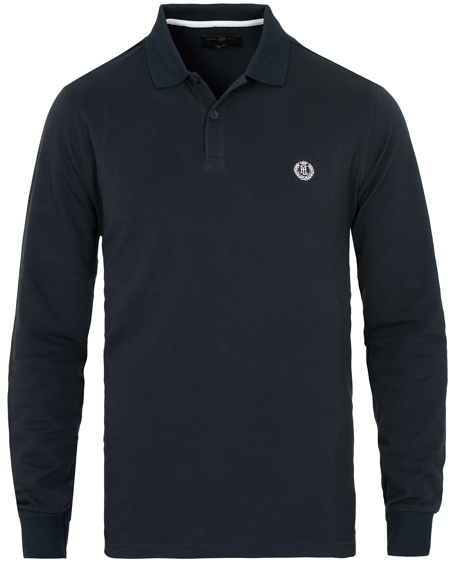 Herr | Tröjor | Henri-Lloyd | Henri Lloyd Musburry Regular Long Sleeve Polo Navy