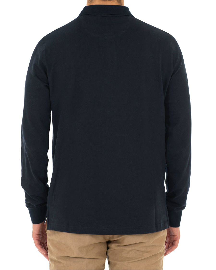 Herr | Tröjor | Henri-Lloyd | Henri Lloyd Musburry Regular Long Sleeve Polo Navy