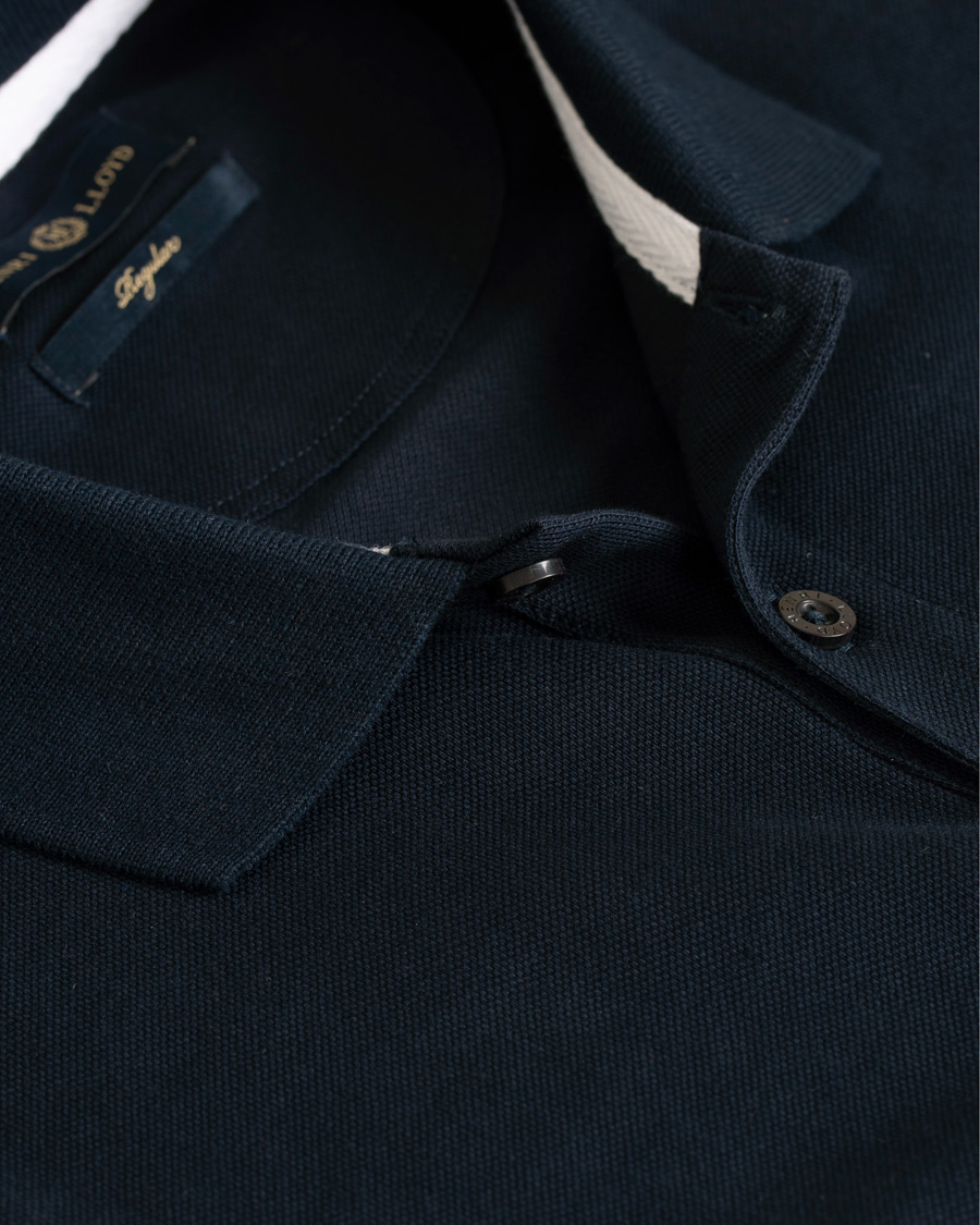 Herr | Tröjor | Henri-Lloyd | Henri Lloyd Musburry Regular Long Sleeve Polo Navy