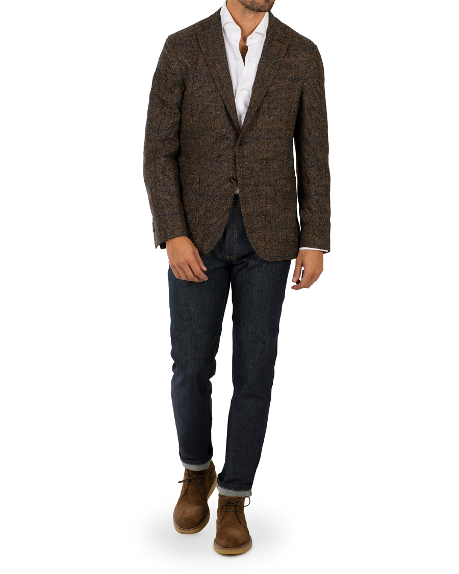 Herr | Tod's Crepe Sole Chukka Boot Medium Brown Suede | Tod's | Crepe Sole Chukka Boot Medium Brown Suede