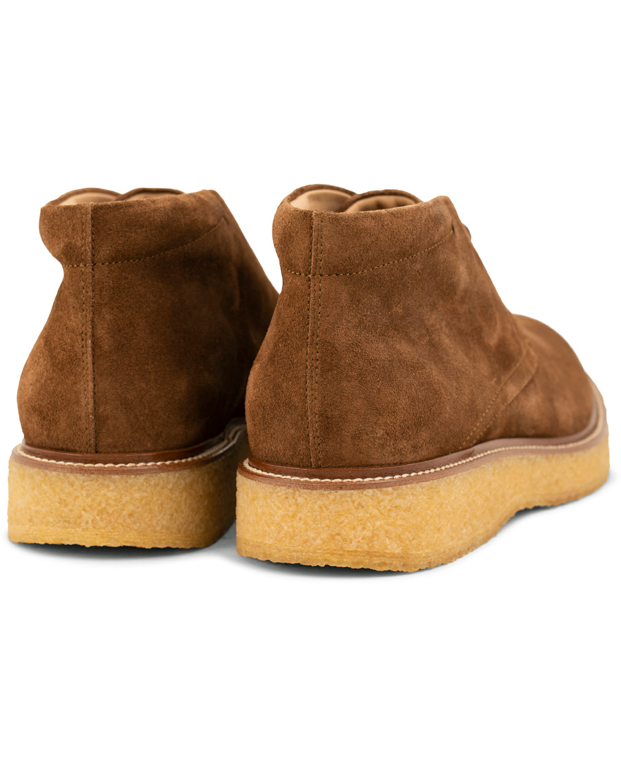 Herr | Tod's Crepe Sole Chukka Boot Medium Brown Suede | Tod's | Crepe Sole Chukka Boot Medium Brown Suede