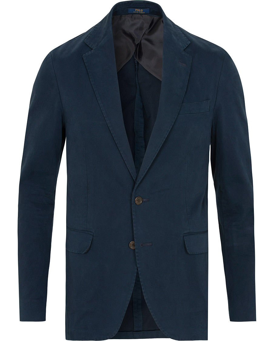 Herr | Kavajer | Polo Ralph Lauren | Morgan Garment Dyed Cotton Blazer Admiral Navy