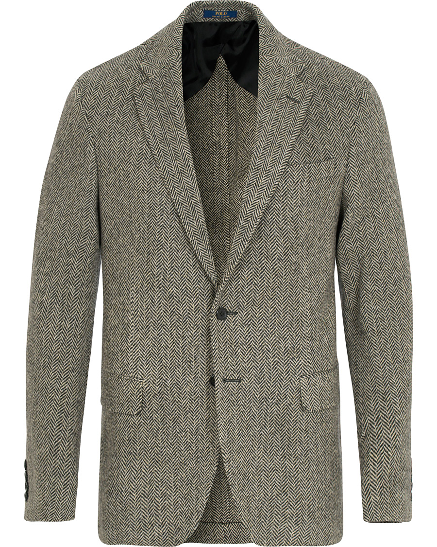 Herr | Kavajer | Polo Ralph Lauren | Morgan Herringbone Blazer Black/Cream