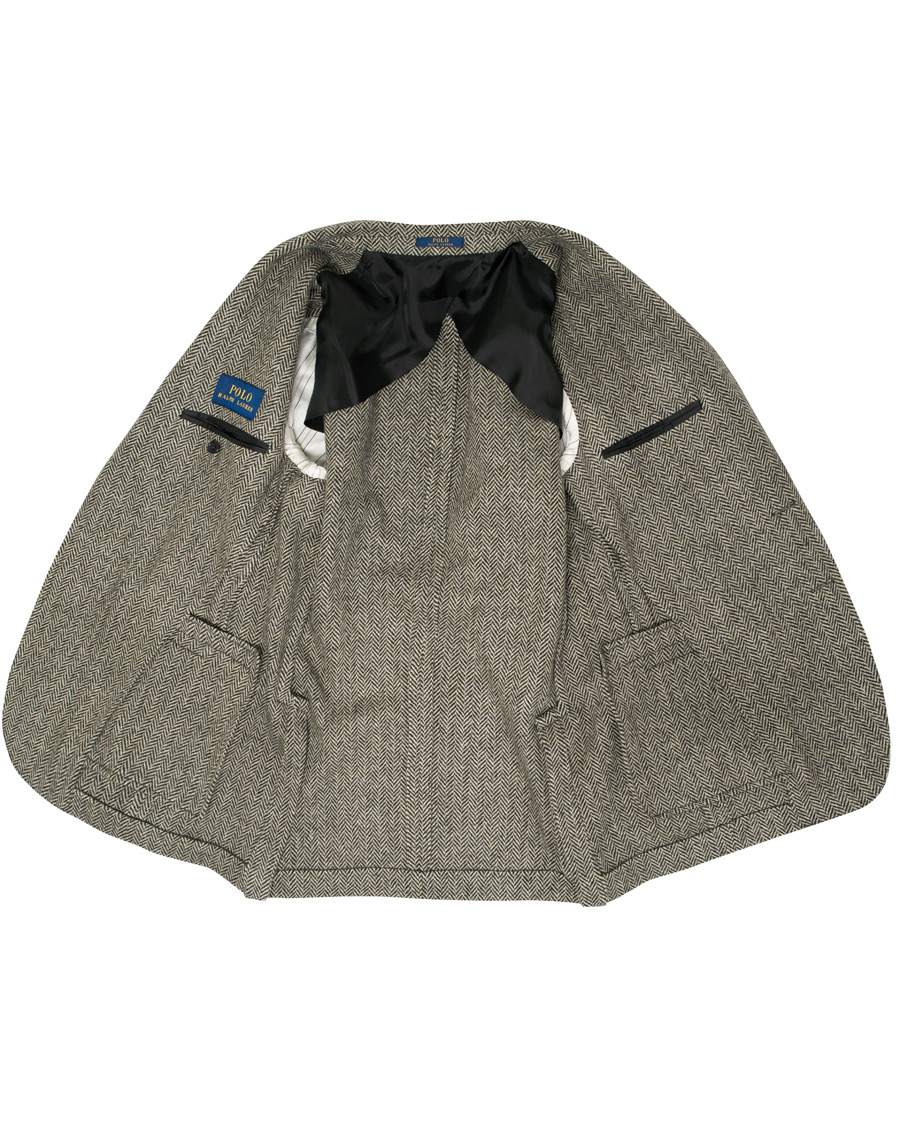 Herr | Kavajer | Polo Ralph Lauren | Morgan Herringbone Blazer Black/Cream