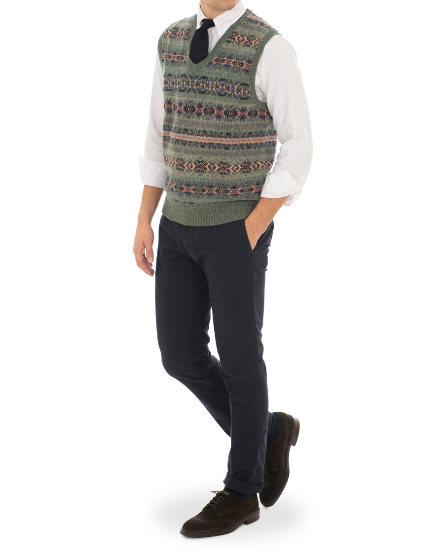 Herr | Tröjor | Polo Ralph Lauren | Wool Fairisle Crew Vest Lovette/Multi